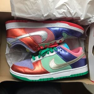 W Nike Dunk Low SE Sunset Pulse/Silver